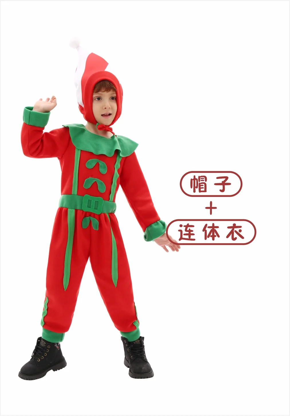 Elf Costume Christmas - Christmas Cosplay Costumes Kids Performance Attire