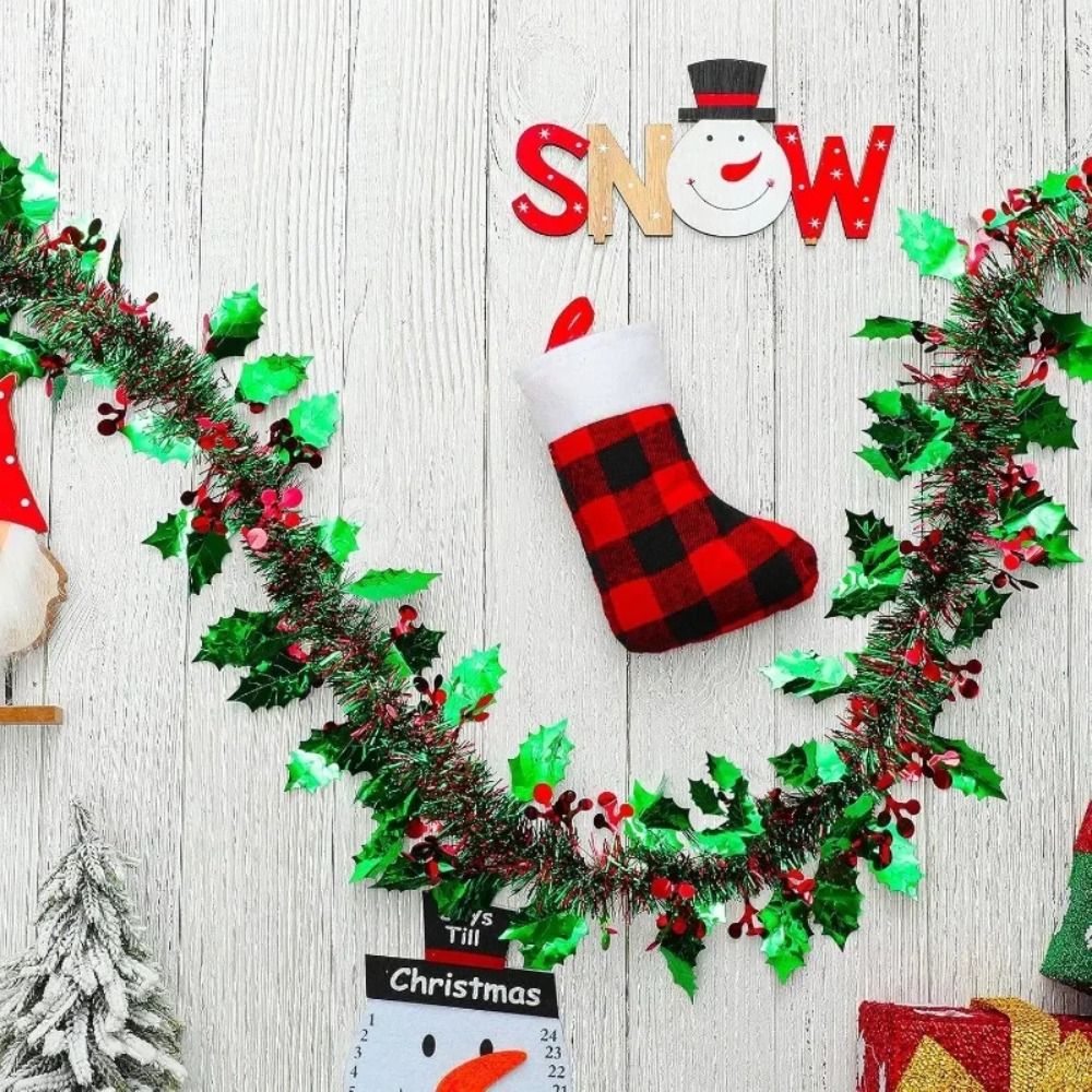 2PCS Reusable 2M Christmas Gar - огляд і ціна Tinsel Garland Decoration