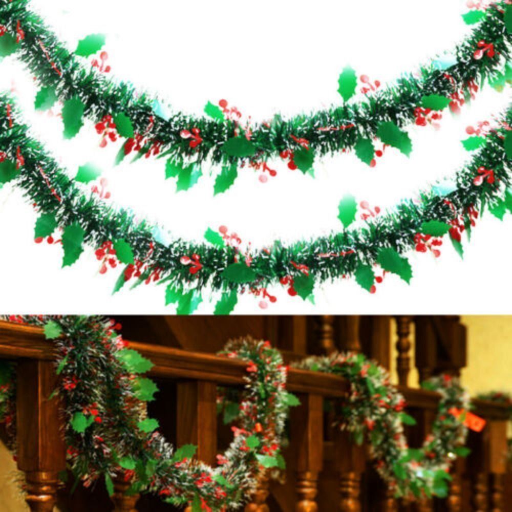 2PCS Reusable 2M Christmas Gar - огляд і ціна Tinsel Garland Decoration