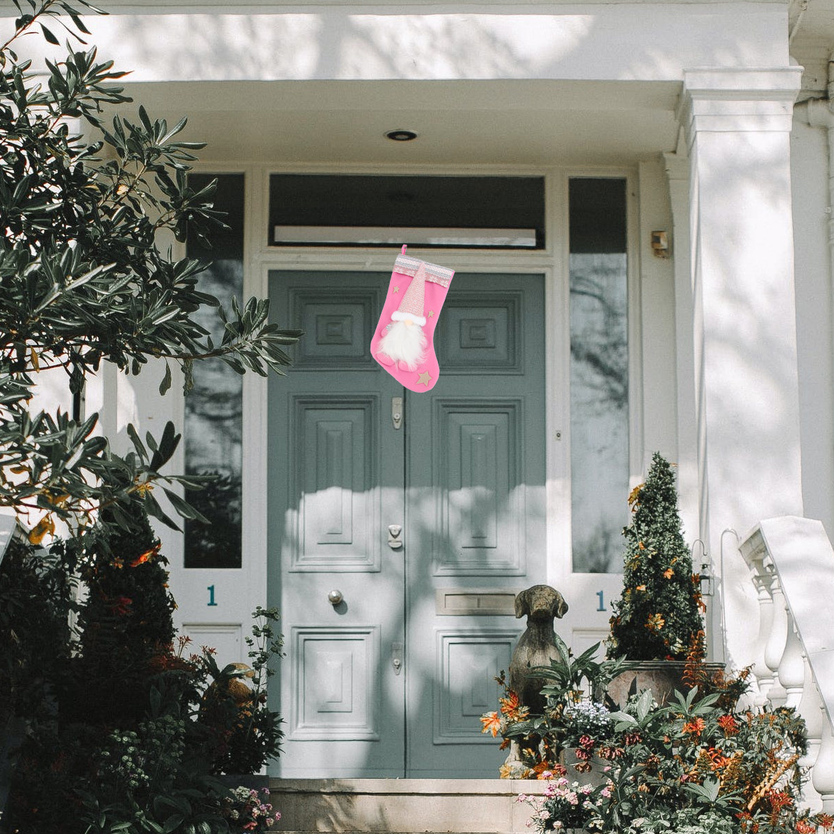 1Pcs Christmas Stocking Hangin - огляд і ціна Christmas Stocking Hanging