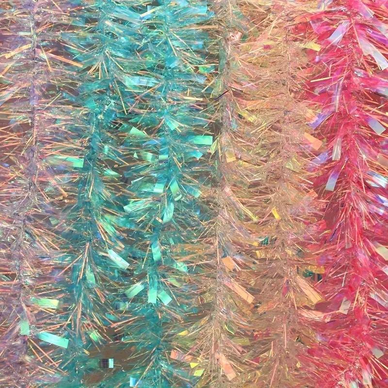 Light Green Iridescent Hologra - огляд і ціна Tinsel Garland Decoration