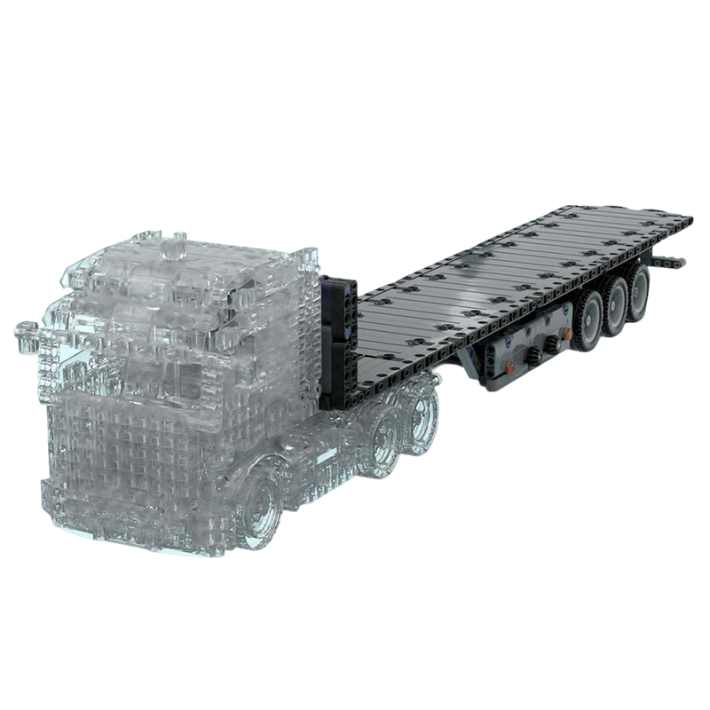 508PCS MOC Technology 3 Axle F - огляд і ціна Lego Set Creator