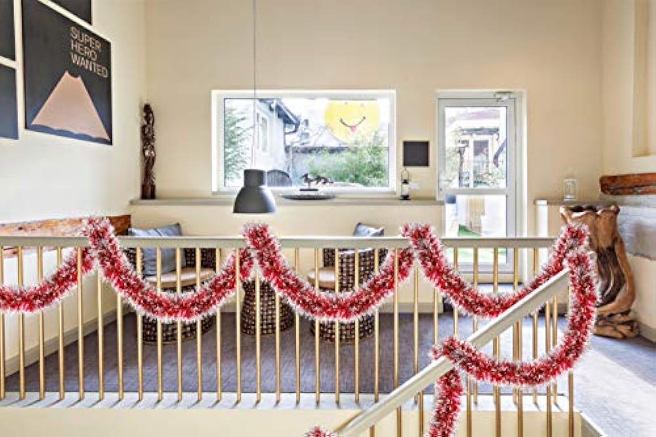 2M Christmas Metallic Streamer - огляд і ціна Tinsel Garland Decoration