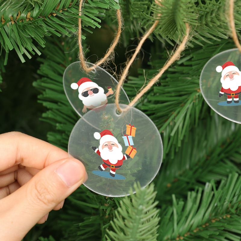 5/100x Blank Christmas Clear R - огляд і ціна Christmas Stocking Hanging