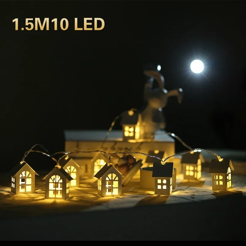 10 LED Christmas Tree House St - огляд і ціна Led Fairy String Lights