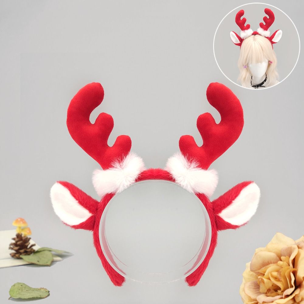 Realistic Plush Antler Headban - огляд і ціна Reindeer Antlers Headband
