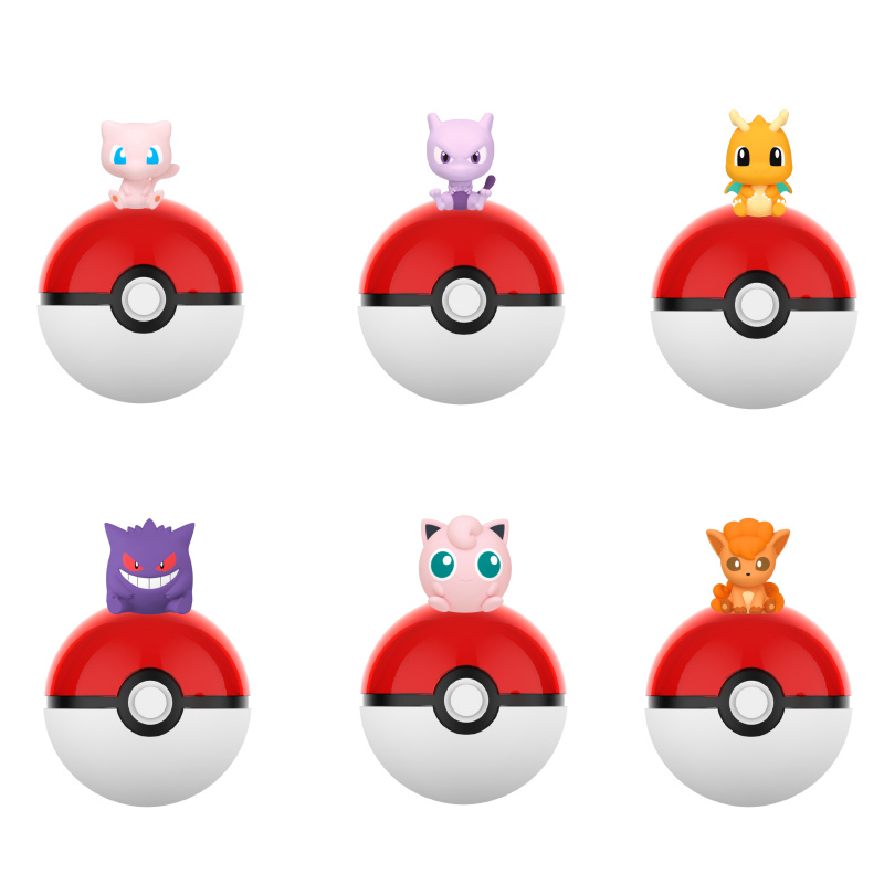 Pokemon Anime Poke Ball Mini F - огляд і ціна Ornament Ball Set