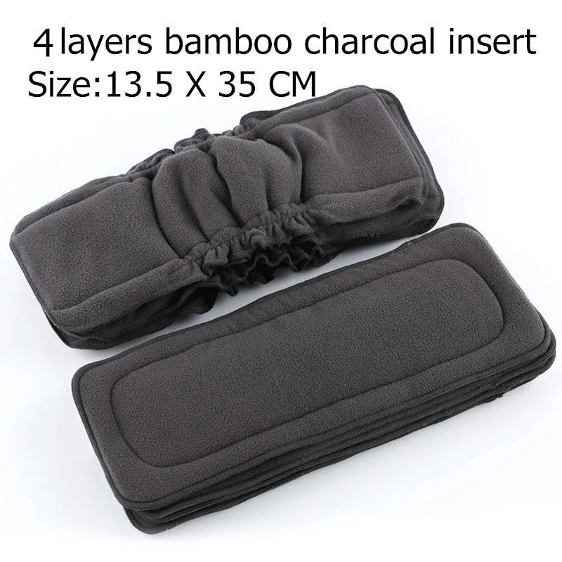 10PC Reusable Bamboo Charcoal  - огляд і ціна Pampers Diaper Premium Care