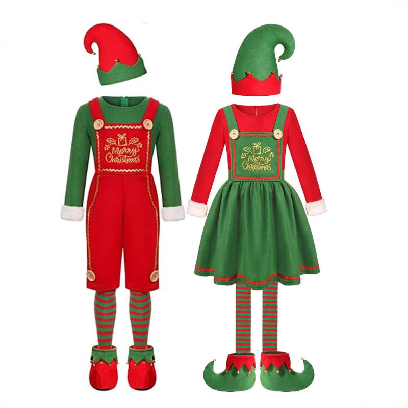 Funny Adult Santa Claus Cospla - огляд і ціна Elf Costume Christmas