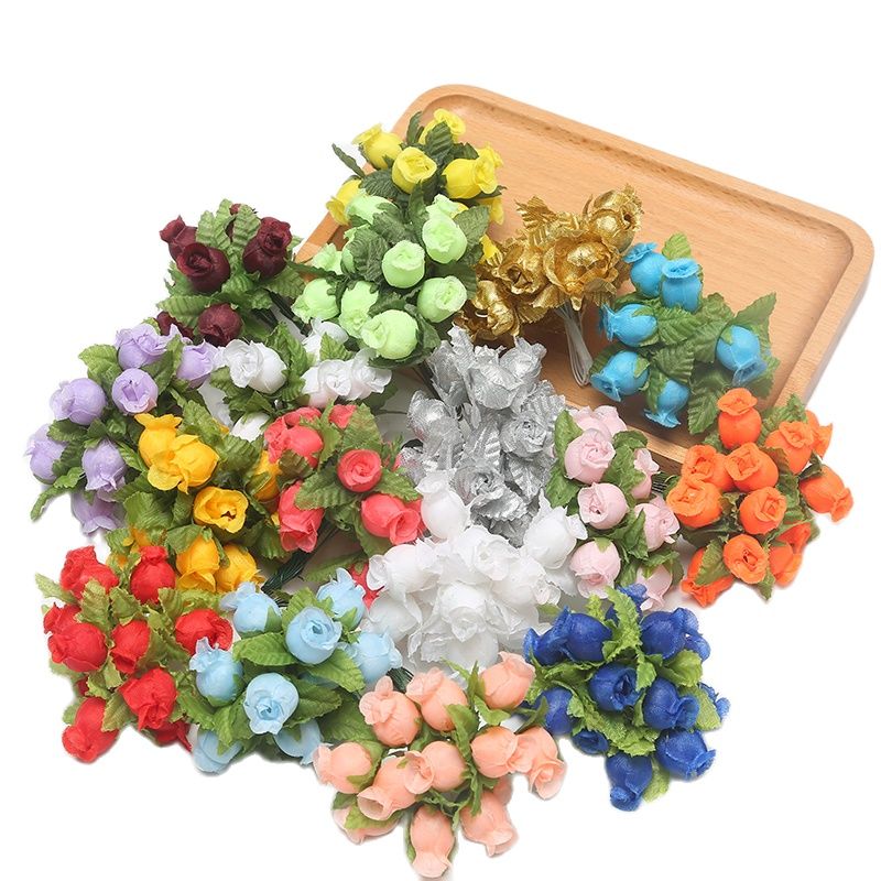 12/36/72/144PCS Rose Artificia - огляд і ціна Christmas Wreath Fake