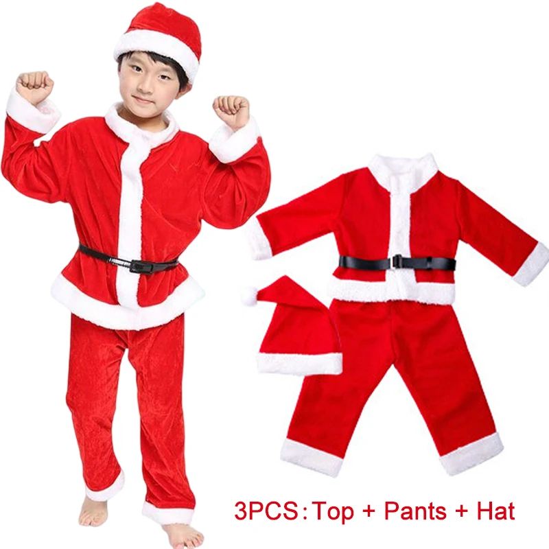 New Year Kids Santa Claus Cost - огляд і ціна Elf Costume Christmas