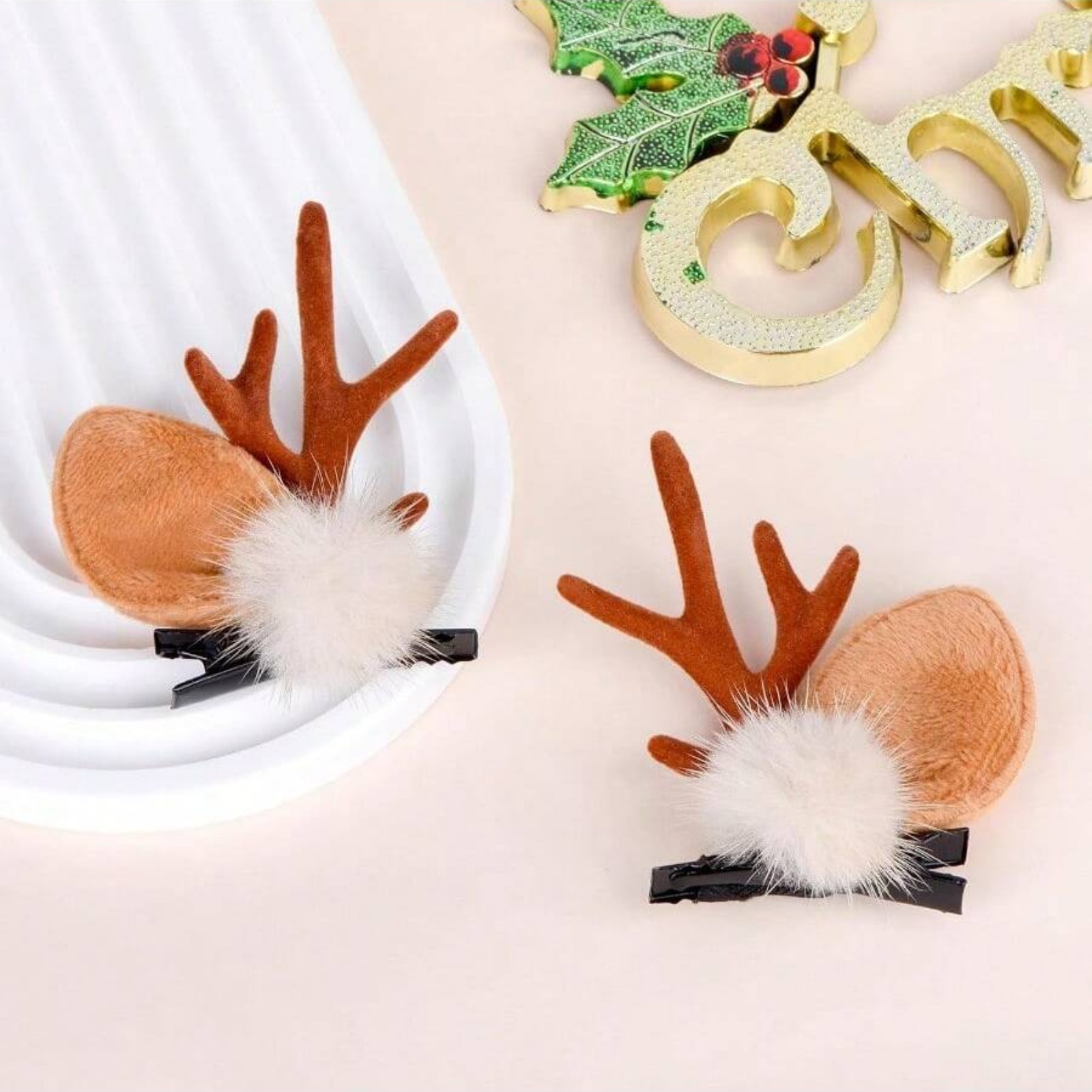 2pcs Christmas Reindeer Antler - огляд і ціна Reindeer Antlers Headband