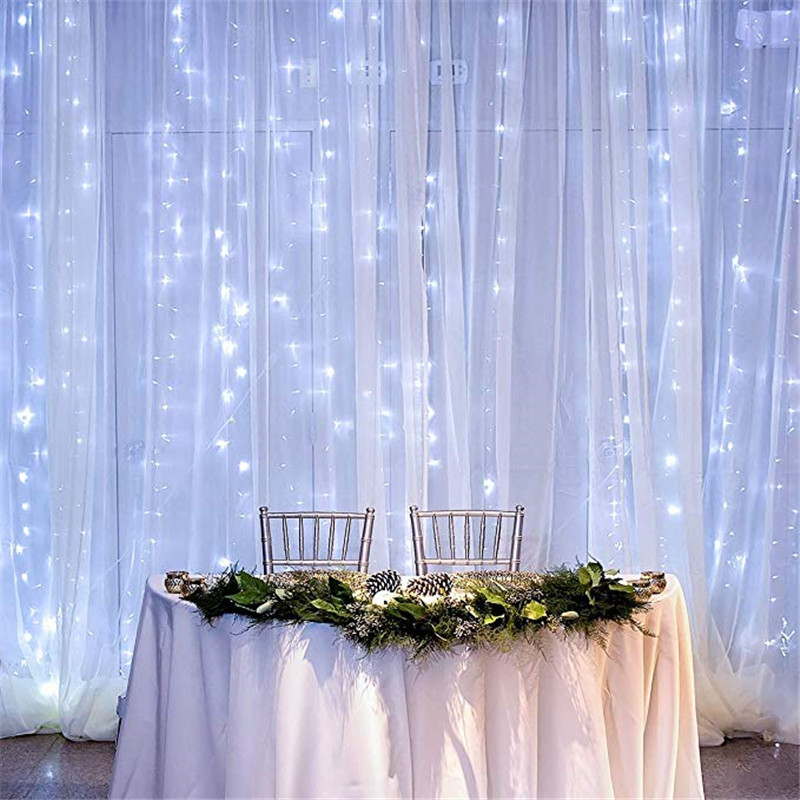 LED String 3MX3M 300LED Curtai - огляд і ціна Led Fairy String Lights
