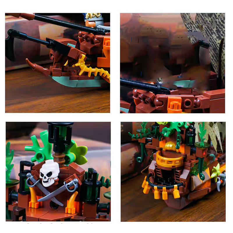 Creative MOC Pirate Boat Ship  - огляд і ціна Lego Set Creator